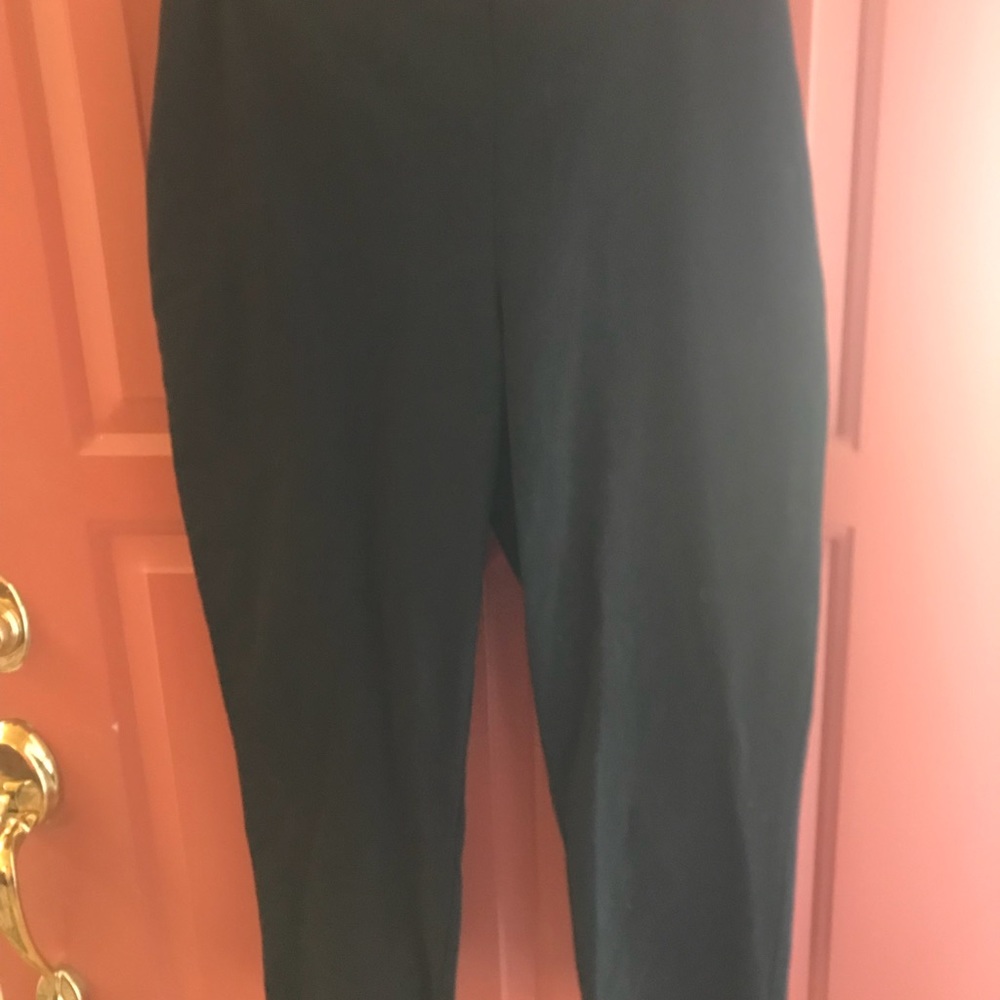 Women In Control Black Capri Pants L